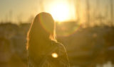 dawn-sunset-person-woman